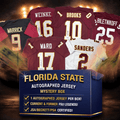 Autographed/Signed FSU Florida State College Football Jersey Mystery Box with PSA JSA or Beckett COA
