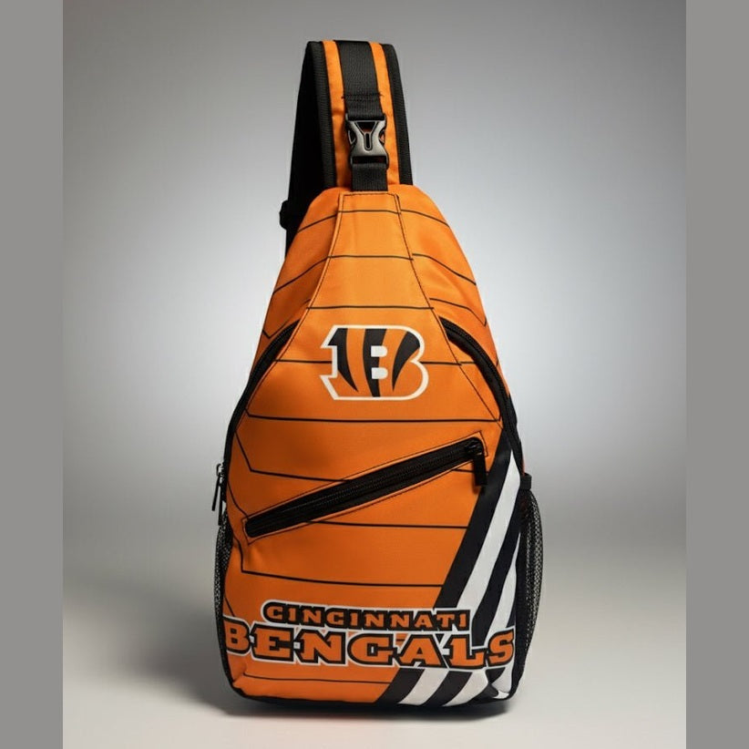 Cincinnati Bengals Crossbody Sling Bag