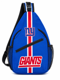 NY Giants Sling Bag: Crossbody Backpack