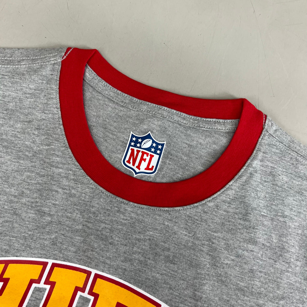 NFL  Kansas City Chiefs G-lll Sports T-Shirt Men's Sz M Red, Grey, Yellow 6AHOO816