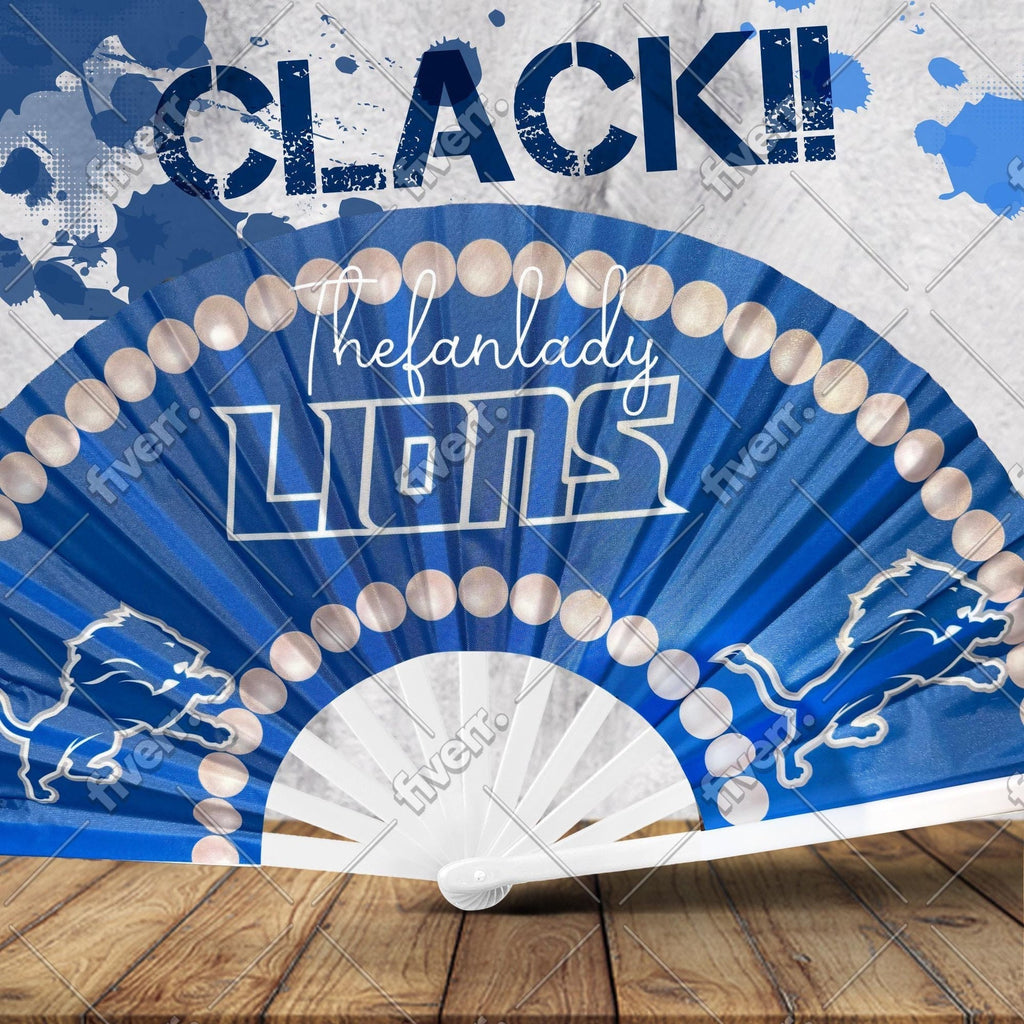 Detroit Lions Clack Fan Game Day Accessory