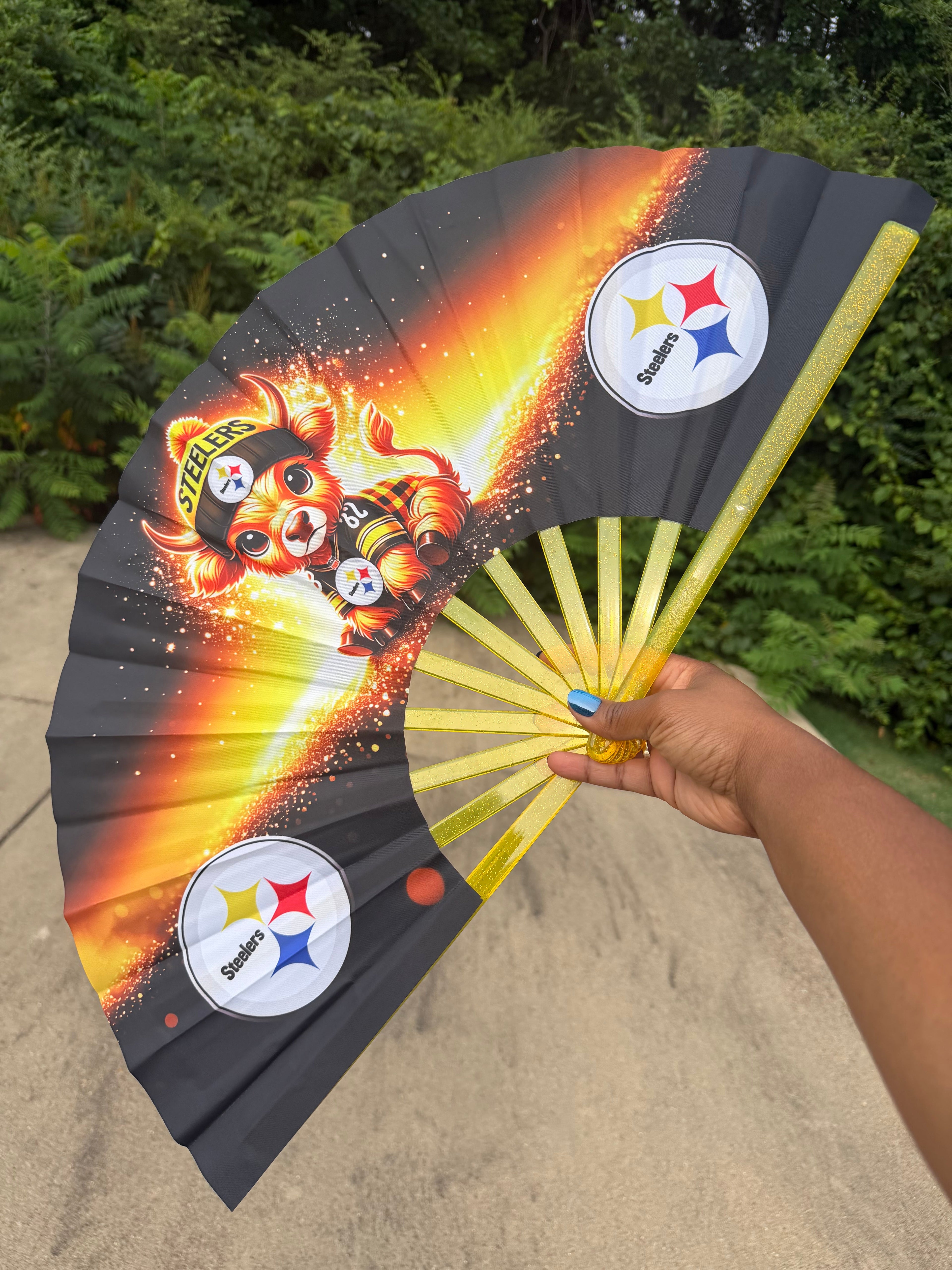 Pittsburgh Steelers Clack Hand Fan
