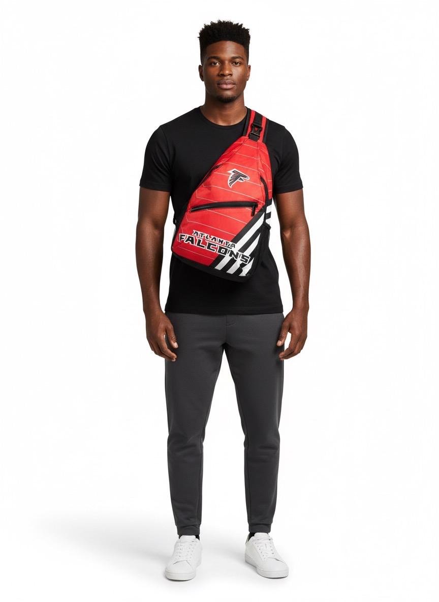 Atlanta Falcons Sling Bag: Crossbody Backpack