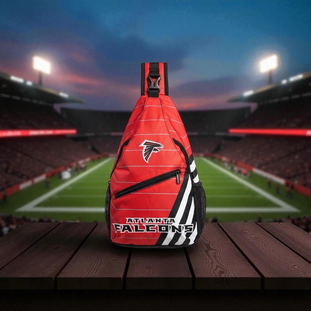 Atlanta Falcons Sling Bag: Crossbody Backpack