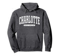 Charlotte College University Nc Usa Sweatshirt - Novelty Apparel for Adults
