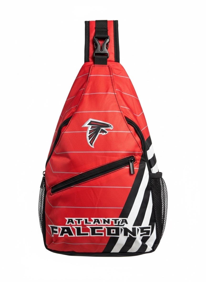 Atlanta Falcons Sling Bag: Crossbody Backpack