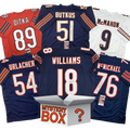 Autographed/Signed Chicago Football Jersey Mystery Box with PSA JSA or Beckett COA