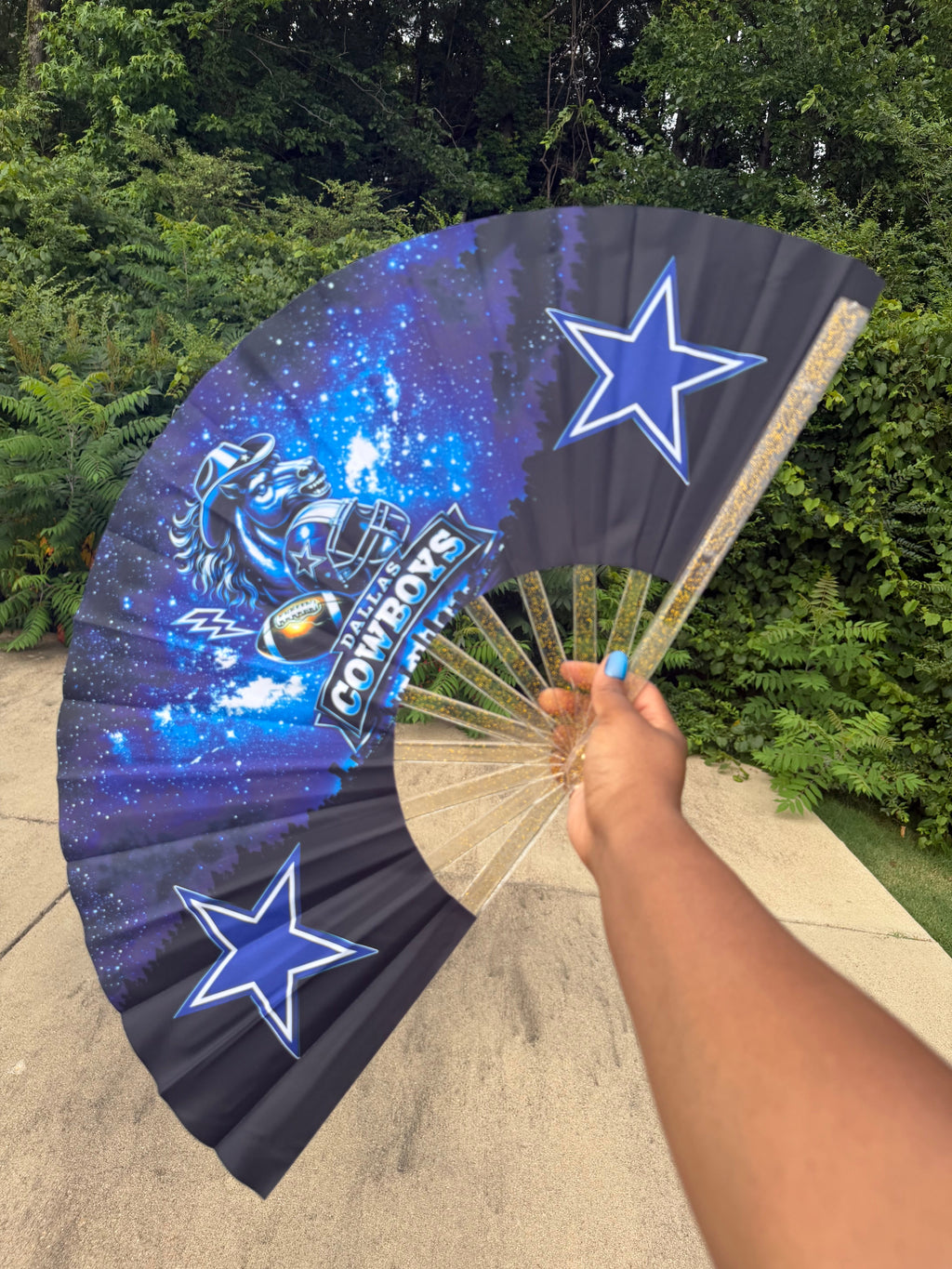 Dallas Cowboys Clack Fan: Boots On Ground Line Dancing