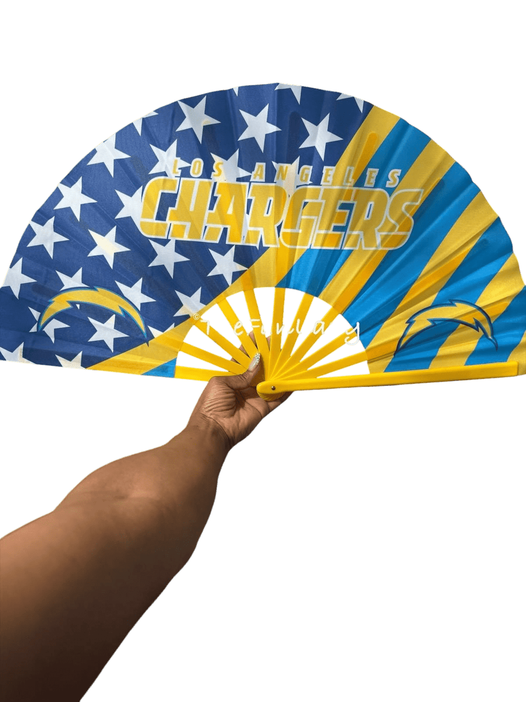 Los Angeles Chargers Clack Fan: NFL Game Day Accessory