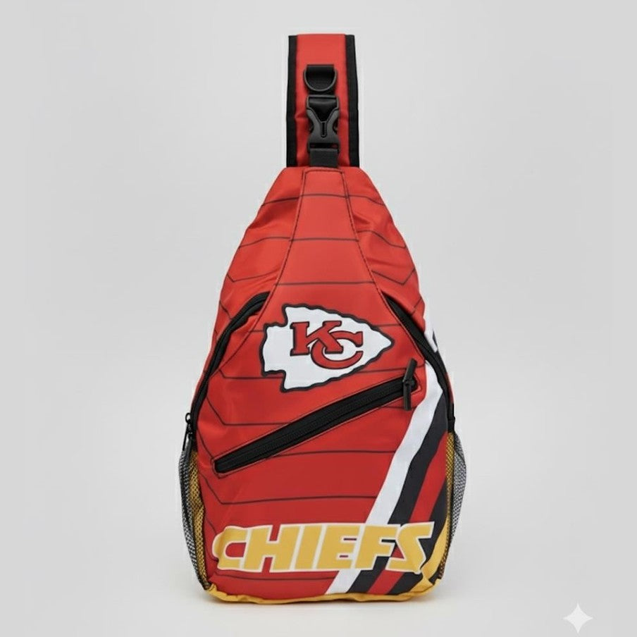 Kansas City Chiefs Sling Bag: NFL Crossbody Backpack