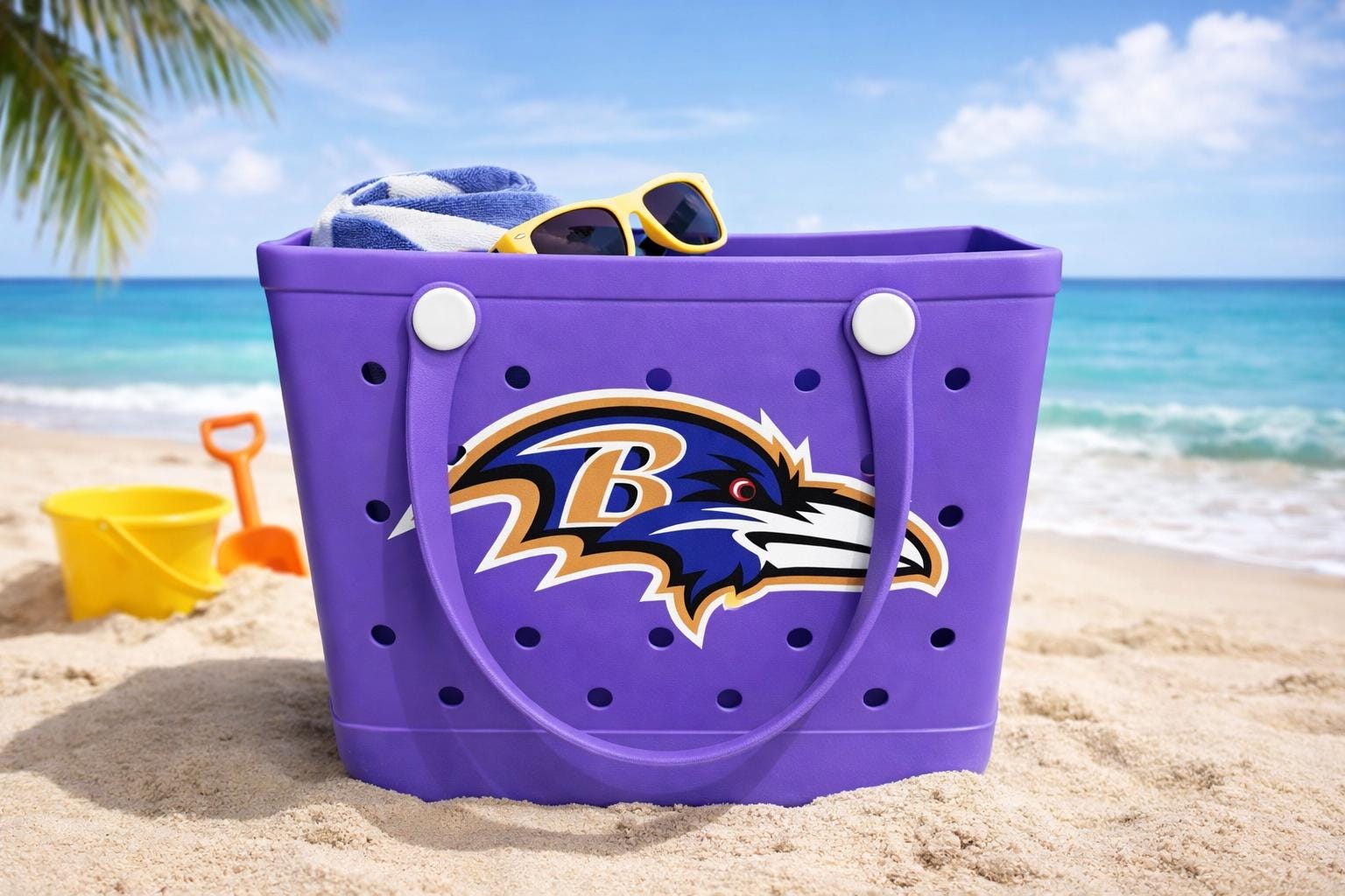 Baltimore Ravens - Beach Bag