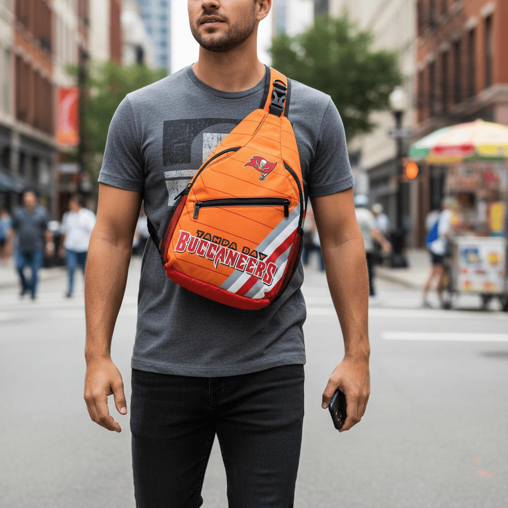 Tampa Bay Buccaneers Crossbody Sling Bag