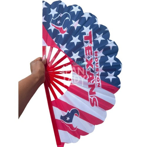 Houston Texans Hand Fan Game Day Tailgate Accessory